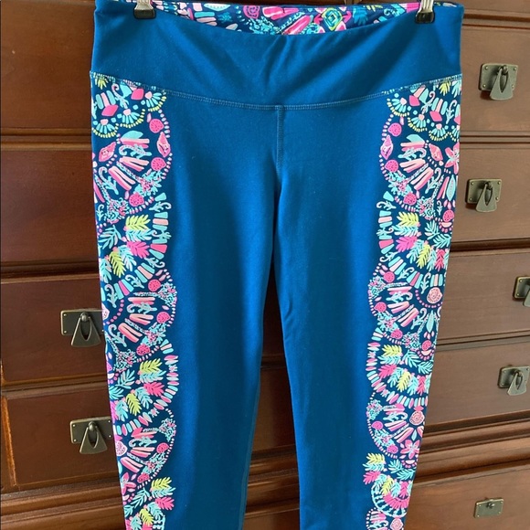 Lilly Pulitzer Weekender Midi Leggings - Picture 2 of 2